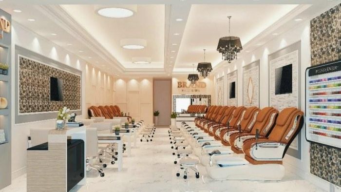 Không gian tiệm nail sang trọng từ Hoàng Minh Decor