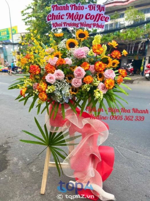 Địa chỉ hoa khai trương uy tín bậc nhất Quận 8