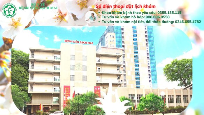 Hình ảnh Khoa Da liễu Bệnh viện Bạch Mai - cơ sở vật chất hiện đại