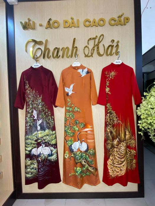 BST áo dài cưới tinh xảo từ Thanh Hải