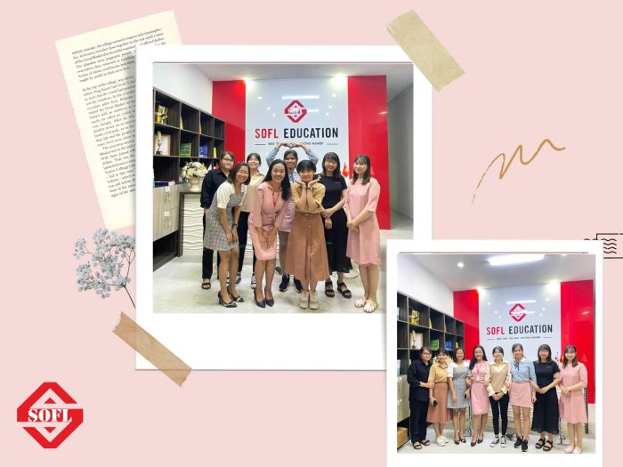 Giảng viên và học viên SOFL trong giờ học tương tác