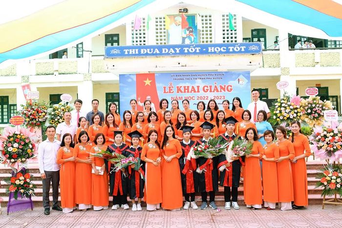 Cơ sở vật chất hiện đại tại Trường THCS Thị Trấn Phú Xuyên