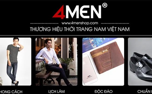 4Men Shop - Thương hiệu phụ kiện nam đẳng cấp