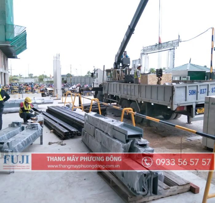 Hình ảnh công trình tiêu biểu của Thang máy Phương Đông