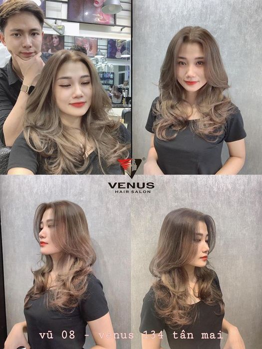 Những kiểu tóc thời thượng được tạo bởi các chuyên gia tại VENUS