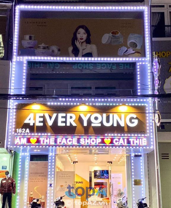 4EVER YOUNG là địa chỉ uy tín cung cấp mỹ phẩm tại TP Đà Lạt, nơi phái đẹp có thể yên tâm tìm đến để chăm sóc sắc đẹp.