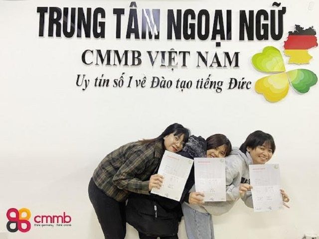 Không gian học tập tiêu chuẩn tại Trung tâm Tiếng Đức CMMB Việt Nam