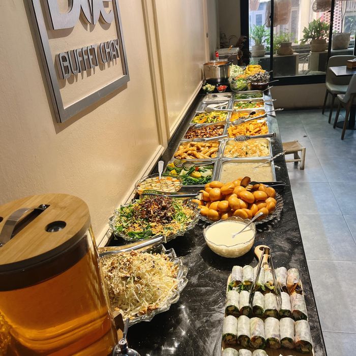 Hình ảnh không gian ẩm thực tại D've Buffet Chay