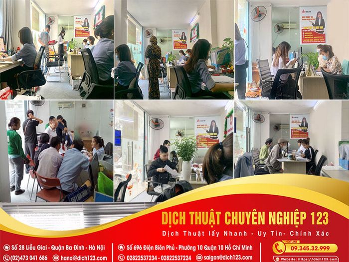 Hình ảnh minh họa dịch vụ của Dịch Thuật 123