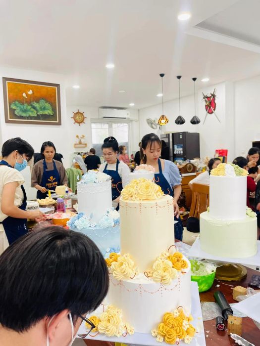 Hình ảnh lớp học Phúc Hưng Cake & Class 2