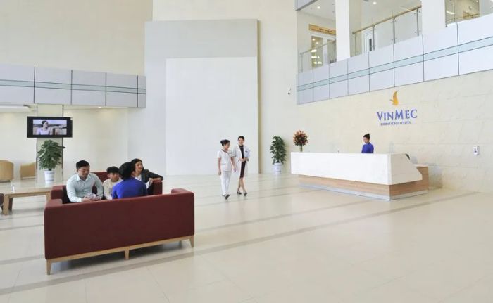Hình ảnh ấn tượng về Bệnh Viện Vinmec Times City - Kiến trúc hiện đại đạt chuẩn quốc tế