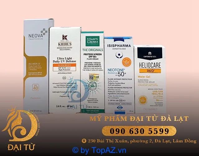 shop bán mỹ phẩm ở TP Đà Lạt