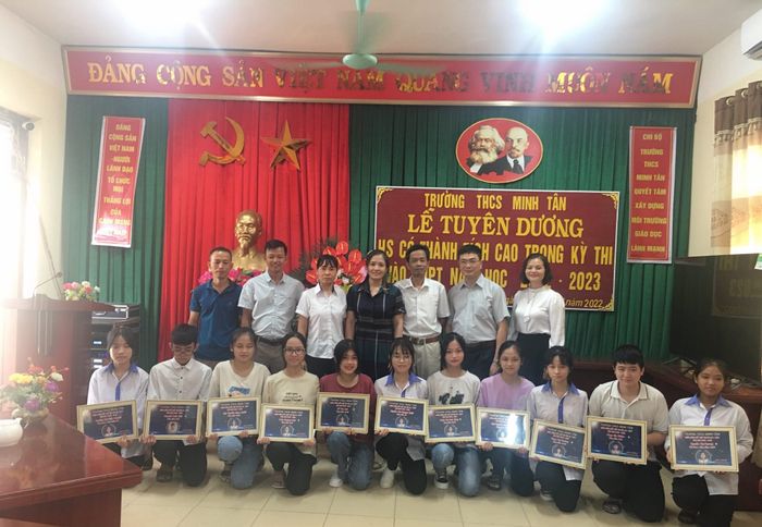 Cơ sở vật chất hiện đại tại Trường THCS Minh Tân
