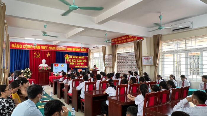 Cơ sở vật chất hiện đại tại Trường THCS Nam Tiến
