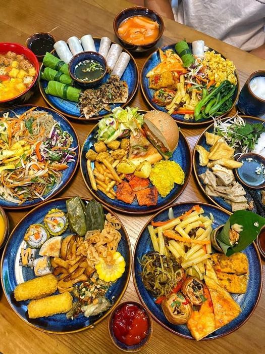Không gian sang trọng tại Nhà Hàng Chay Mộc Miên
