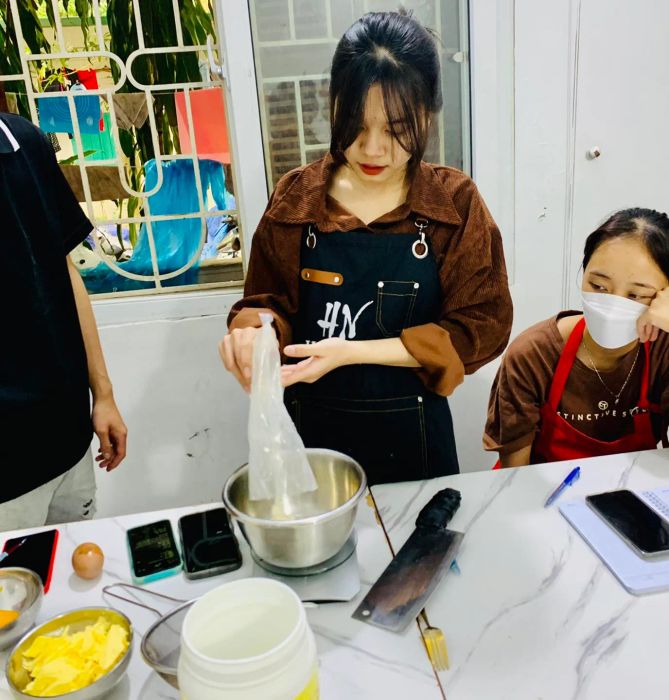 Hình ảnh lớp học Dạy Làm Bánh Hoa Nam 3