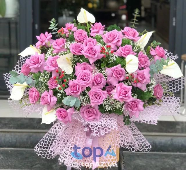 Cửa hàng hoa tươi đẹp nhất tại Long Biên