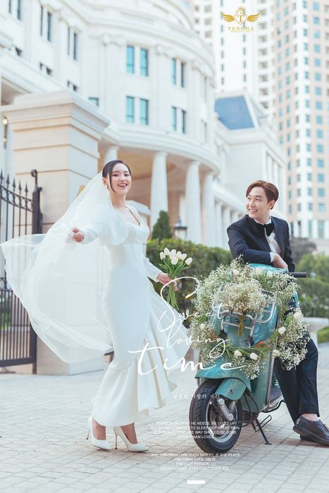 Khoảnh khắc tình yêu lãng mạn tại Tencha Wedding Studio