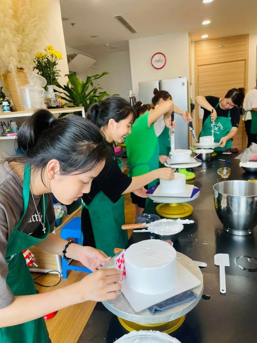 Hình ảnh lớp học Phúc Hưng Cake & Class 3