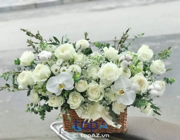 Hoa Tươi Hương Huy - Nghệ thuật hoa viếng tâm huyết