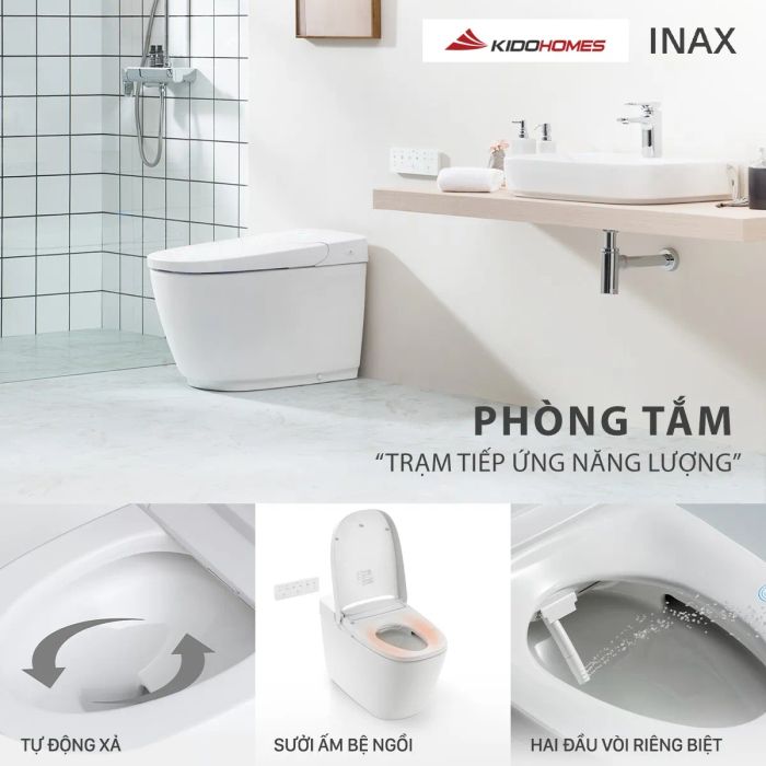 Bộ sưu tập thiết bị vệ sinh cao cấp tại Kidohomes