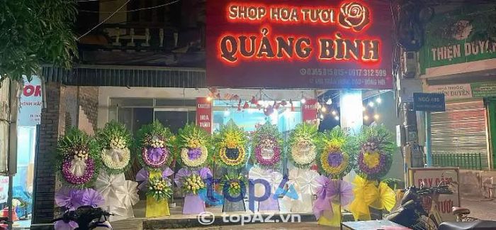 Địa chỉ cung cấp hoa viếng uy tín bậc nhất tại TP. Đồng Hới