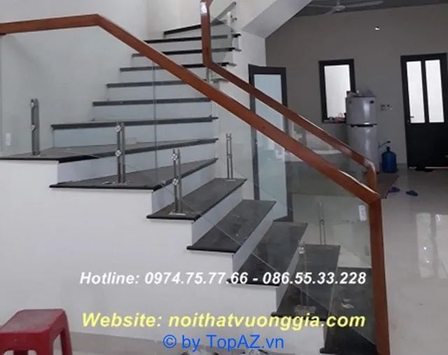 Vương Gia - Đơn vị thi công cầu thang kính cường lực chuyên nghiệp tại Thủ đô