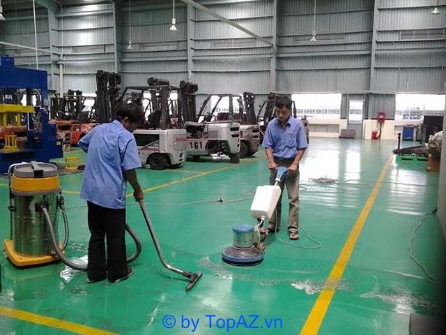 Dịch vụ vệ sinh công nghiệp nhà xưởng chuyên nghiệp tại Bà Rịa