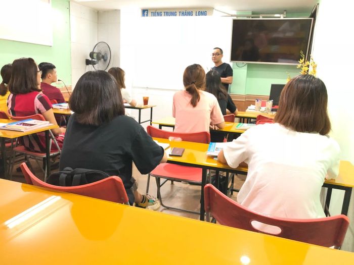 Không gian học tập hiện đại tại Tiếng Trung Thăng Long