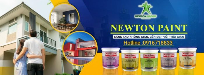 Bộ sưu tập sản phẩm sơn cao cấp tại showroom Newton