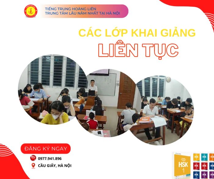 Hình ảnh lớp học tại Trung tâm Hoàng Liên - góc nhìn chân thực