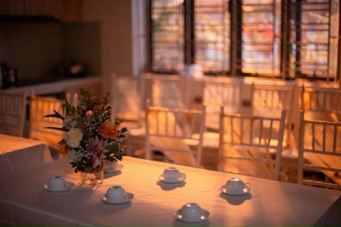 Hình ảnh không gian tiệc cưới sang trọng tại Nguyên Đình Hà Đông