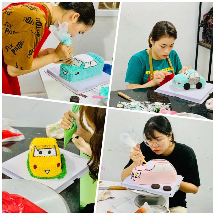 Hình ảnh lớp học Dạy Làm Bánh Hoa Nam 2