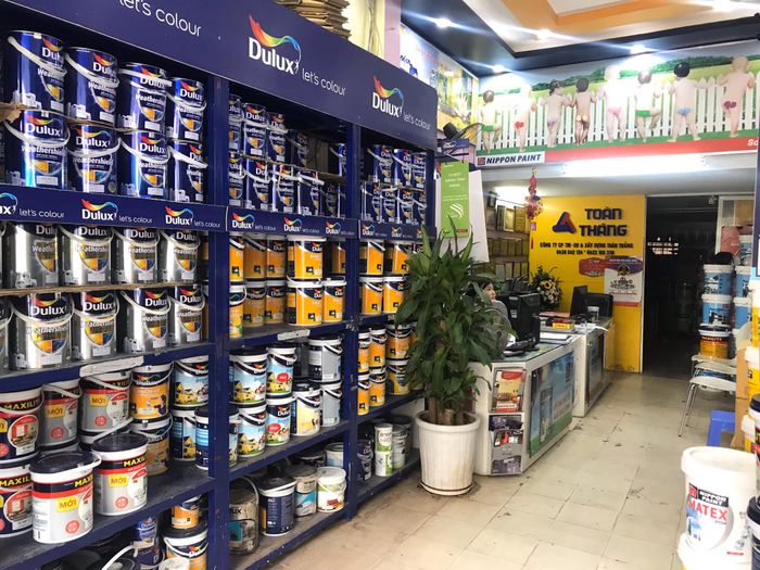 Hệ thống kho hàng rộng lớn của Tota Paint tại Hà Nội