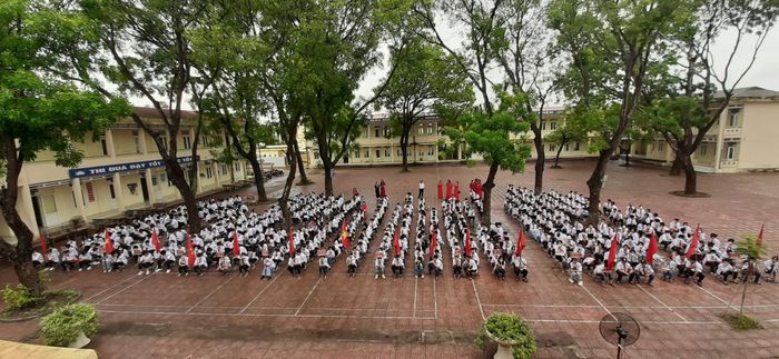 Hình ảnh cơ sở vật chất hiện đại tại Trường THCS Phượng Dực