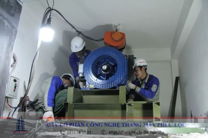 Hình ảnh công trình tiêu biểu của Thang máy Phúc Lộc
