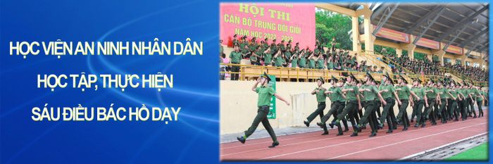 Hình ảnh Học viện An ninh Nhân dân - Ngôi trường đào tạo những chiến sĩ an ninh ưu tú