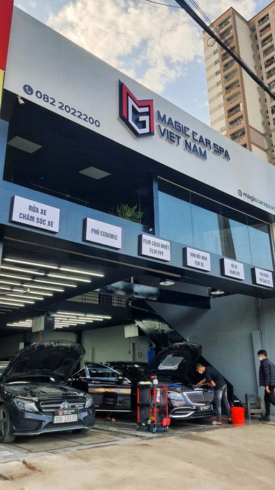 Magic Car Spa Việt Nam - Không gian chăm sóc xe đạt chuẩn 5 sao