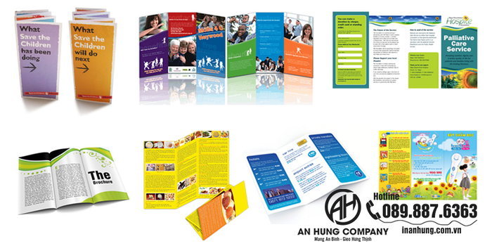 Bộ sưu tập mẫu tờ rơi đa dạng từ Xưởng in An Hưng