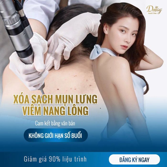 Hình ảnh không gian sang trọng tại Daisy Beauty & Spa