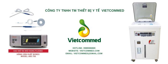 Vietcommed - Hình ảnh phòng trưng bày thiết bị vật lý trị liệu hiện đại