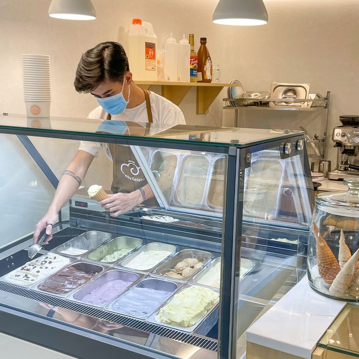 Không gian ấm áp tại Mây Gelato