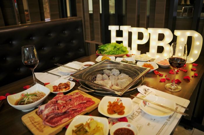 Góc ảnh đậm chất Hàn tại Meat Plus No1 Korean BBQ