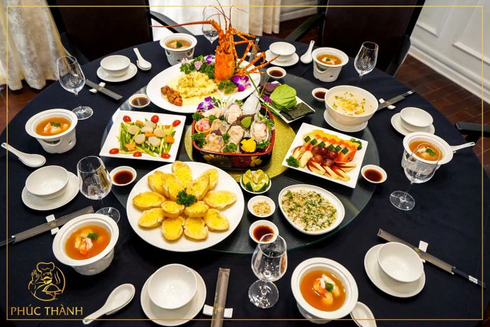 Góc ảnh sang trọng tại nhà hàng Phúc Thành