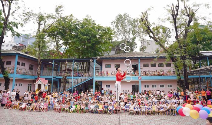 Trường Thực Nghiệm Hoa Hồng ảnh 1 – Góc nhỏ tuổi thơ rạng rỡ