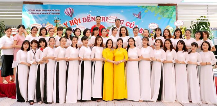 Hình ảnh thứ hai về Trường Mầm non Ngô Thì Nhậm - khu vui chơi sáng tạo đầy màu sắc