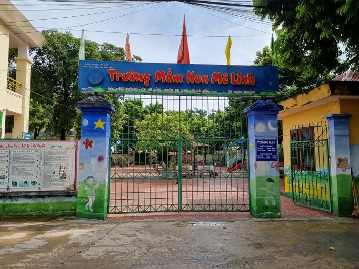 Hình ảnh cơ sở vật chất hiện đại tại Trường Mầm non Mê Linh