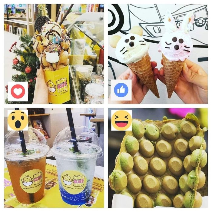 Những tác phẩm kem nghệ thuật tại Take Eat Easy