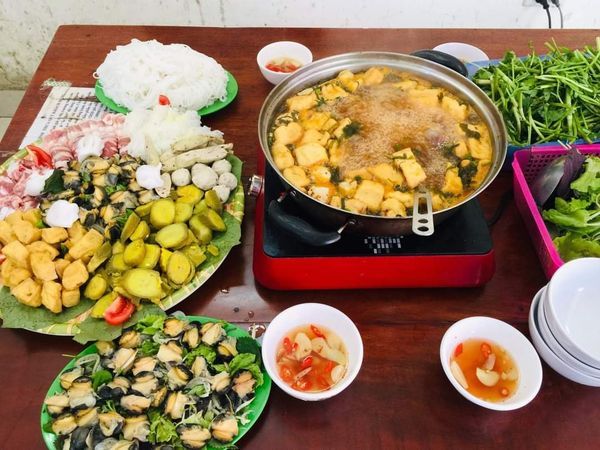 Hình ảnh nồi lẩu ốc thơm ngon tại Lẩu Ốc Khương Thượng
