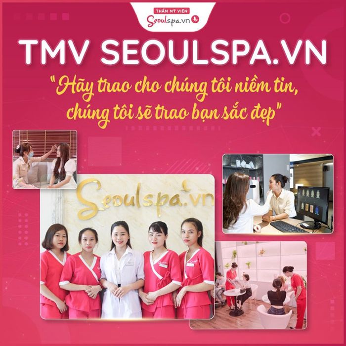 Không gian sang trọng tại Thẩm Mỹ Viện SeoulSpa